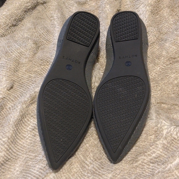 ROTHY'S THE POINT IN CLOUD GREY BIRDSEYE - Picture 2 of 10